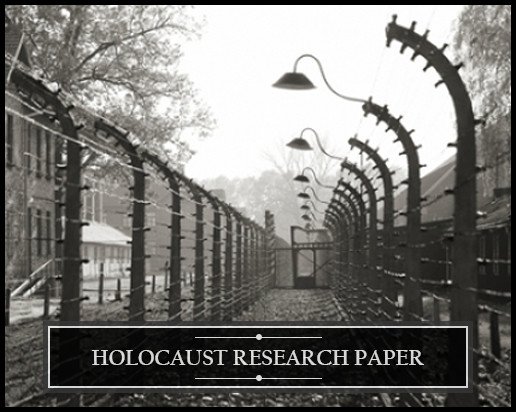 Potential Topics for a Holocaust Research Paper