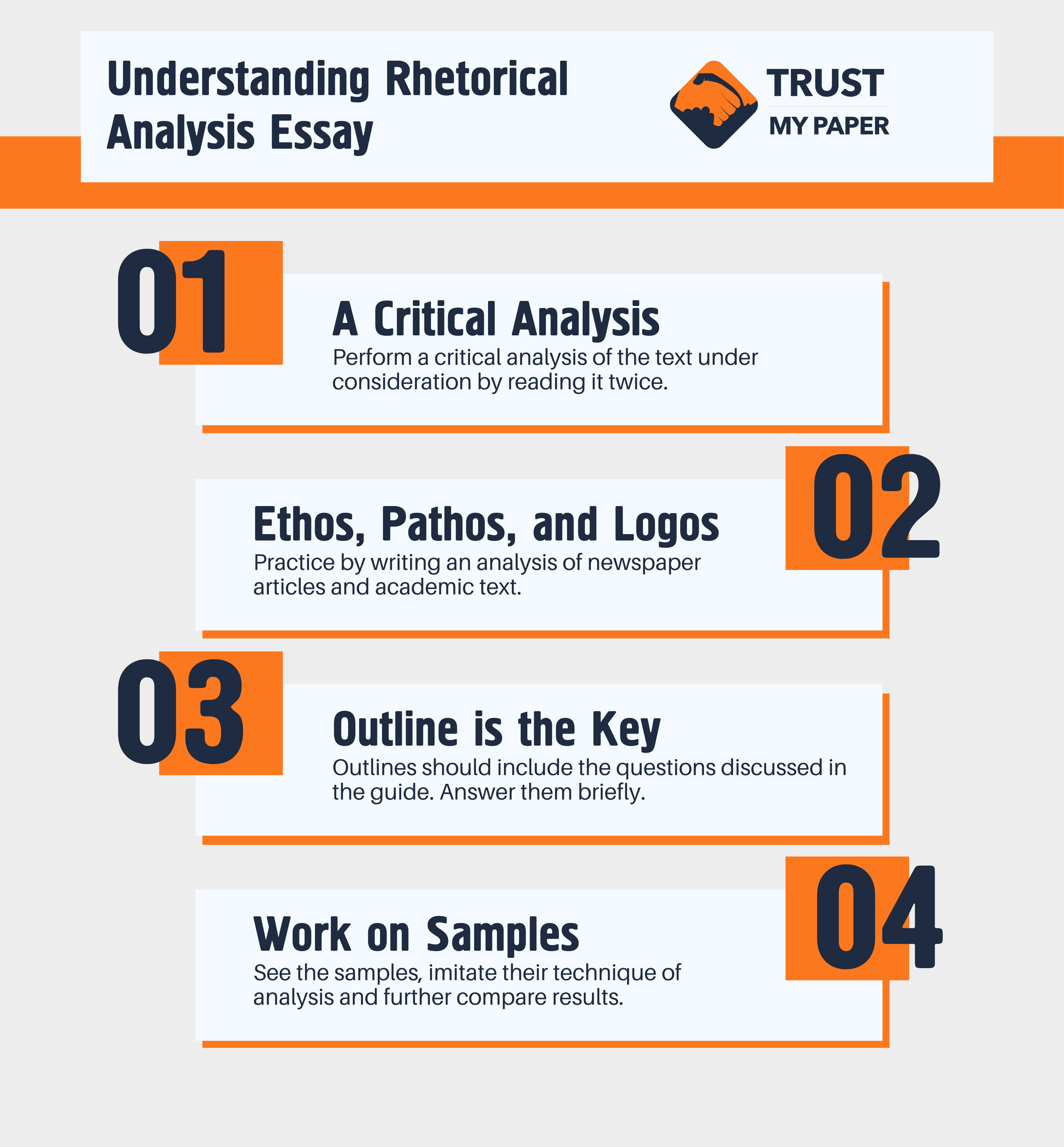 Learn How to Write a Rhetorical Analysis Essay on Trust My Paper