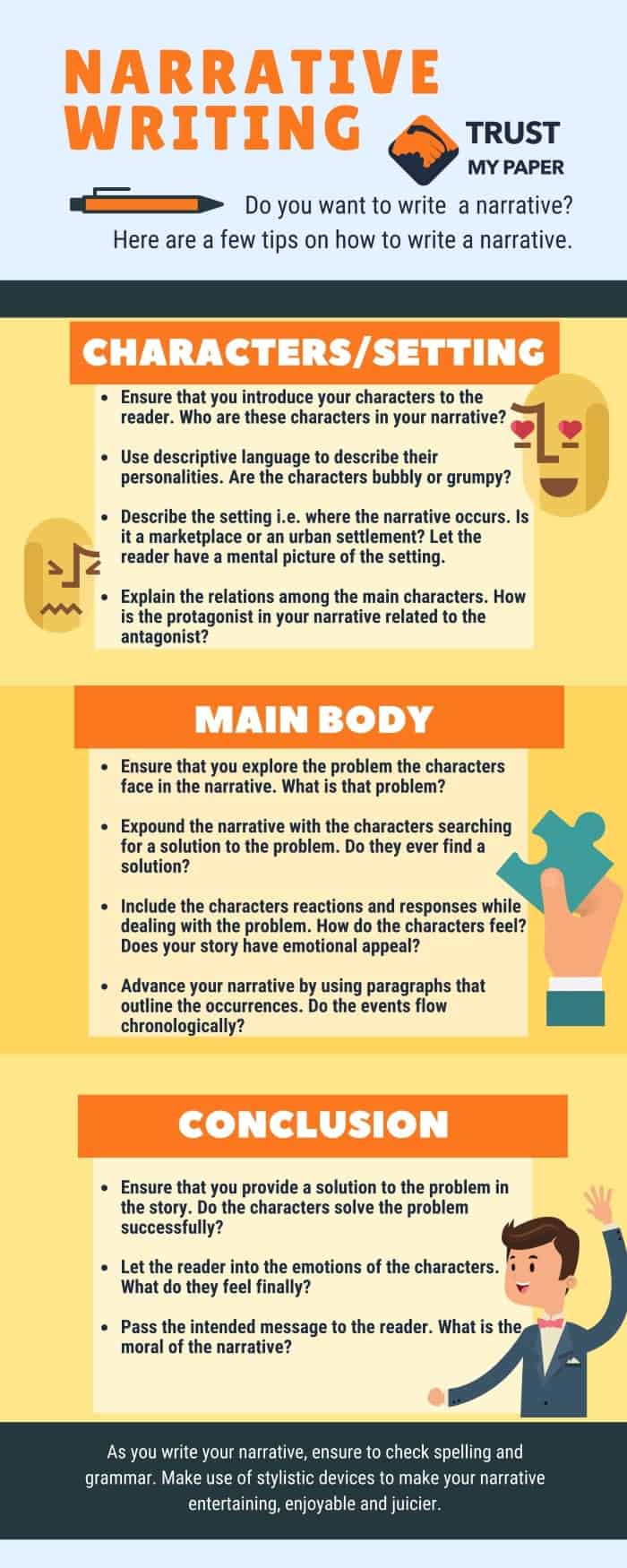 what makes a strong narrative essay