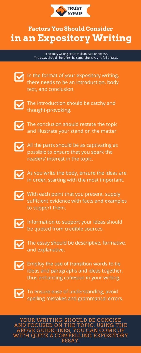 how to write an expository essay outline